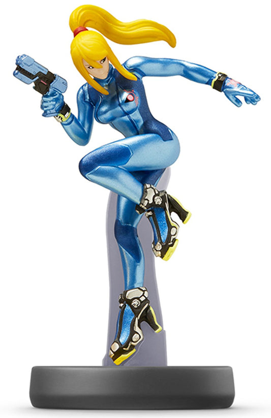 Nintendo Zero Suit Samus amiibo - Japan Import, Plastic, Super Smash Bros Series, SG_B00Y074JOM_US