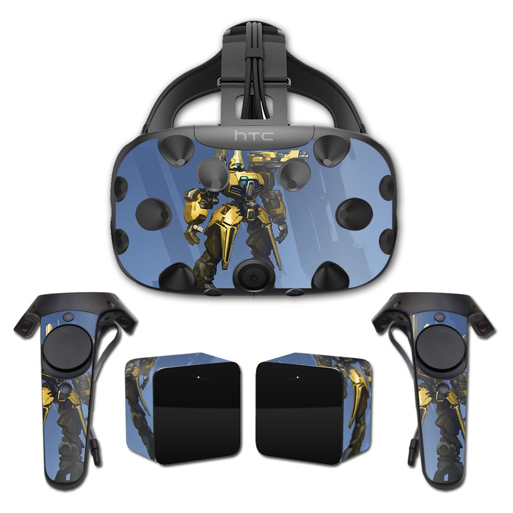 MightySkins Skin Compatible With HTC Vive Full Coverage - Dozer | Protective, Durable, and Unique Vinyl Decal wrap cover | Easy 