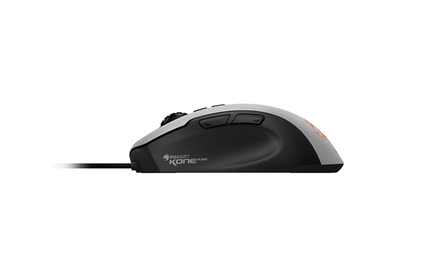 ROCCAT KONE Pure Owl-Eye Optical RGB Gaming Mouse - White, Model ROC-11-725-WE