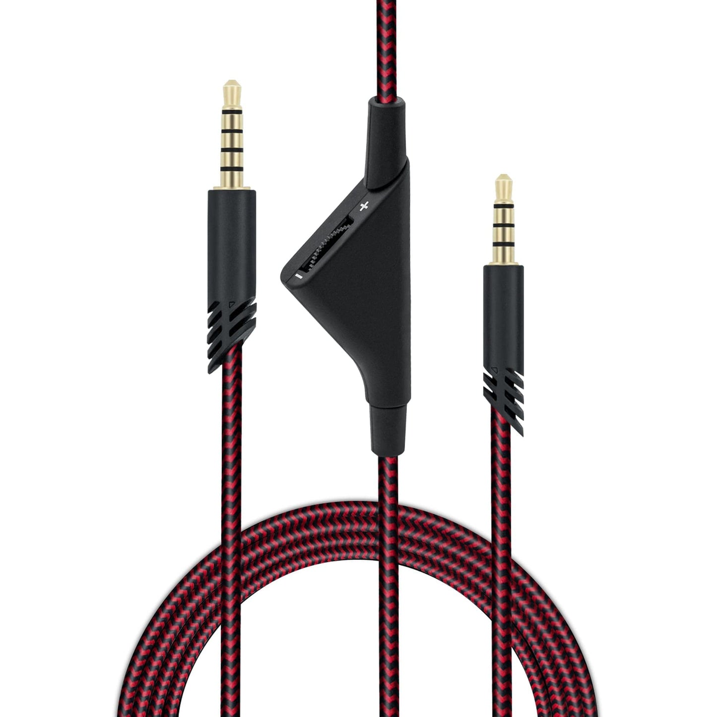Mcbazel 2M 6.5 Feet Replacement Headset Cable with Volume Control for Astro A10/ A30/ A40  Headset Cord Lead for PS5/ PS4/ Xbox Series X&S/Xbox One - Red