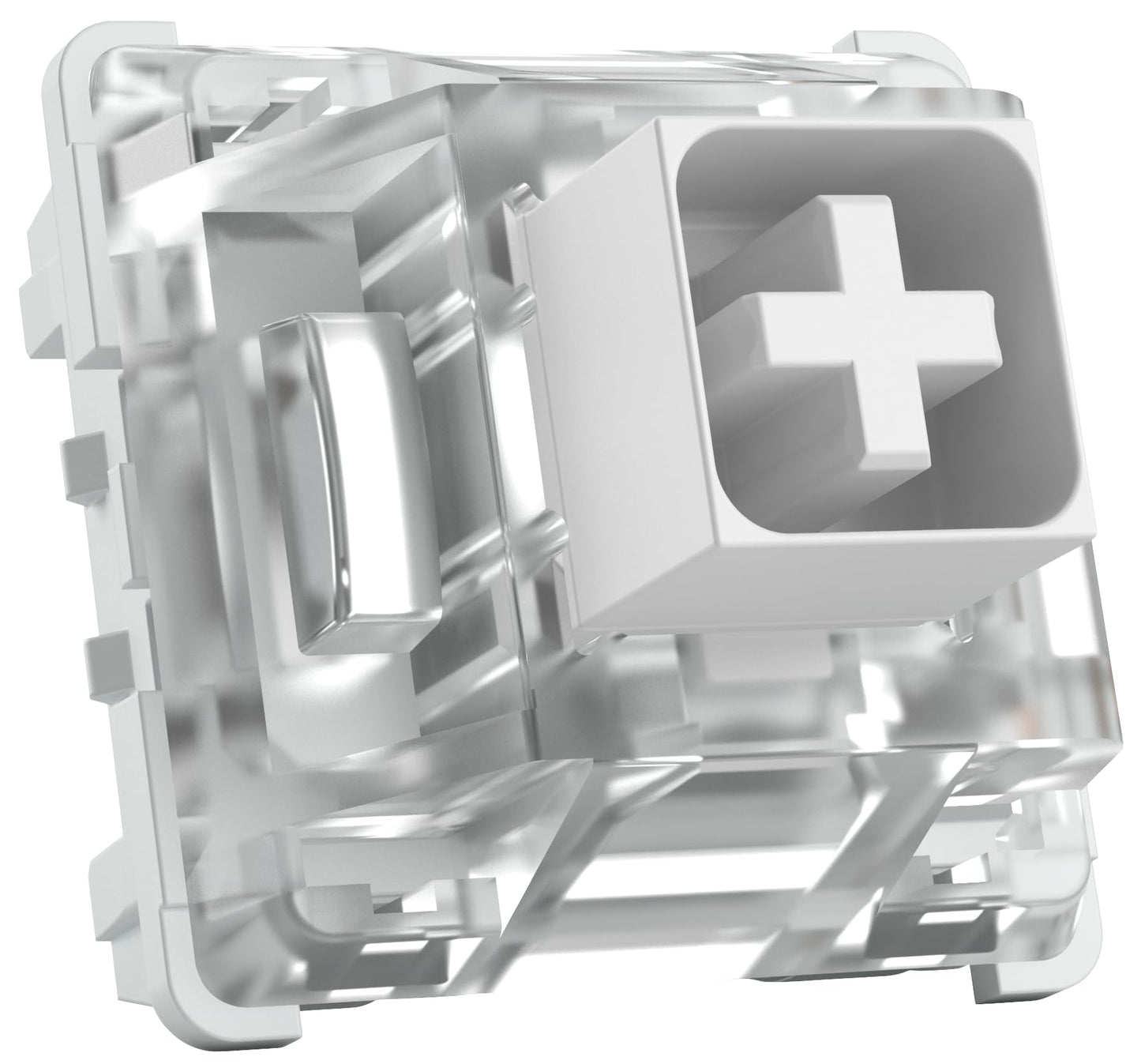 Kailh Box White Mechanical Keyboard Switches: Clicky 120-Pack for Enhanced Gaming Experience - Perfect for High-Speed Typing