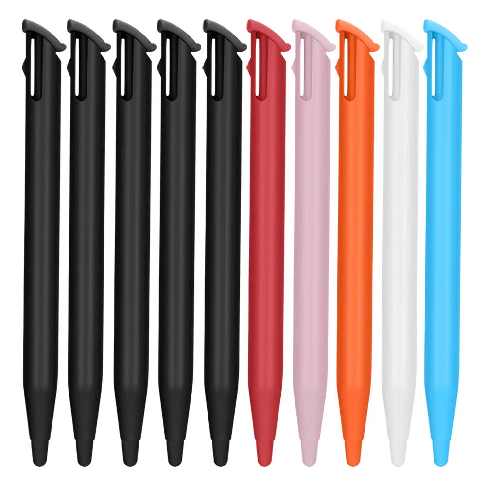 2DS Stylus  Stylus Pens for Nintendo New 2DS XL/New 2DS LL Slot Replacement Pen Plastic Touch Screen Pen Set(10 Pack)