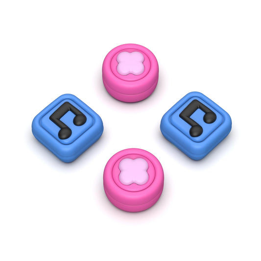 PlayVital Thumbs Cushion Caps Thumb Grip Caps for Nintendo Switch, Joystick Cover for Nintendo Switch Lite, Thumbstick Grips for