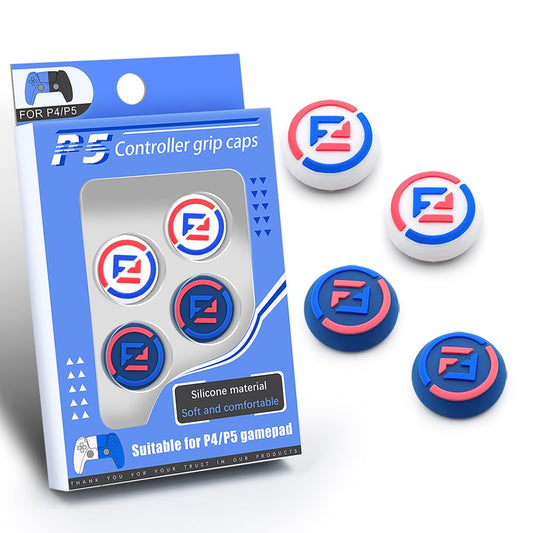 Analog Stick Joystick Thumb Grip Cover Cute 3D Thumb Cap for Playstation PS5  PS4  Xbox One  Xbox Series X/S  Nintendo Switch Pro Controller. [Set of 4] (WP)