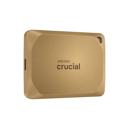 Crucial X10 Pro 2TB Portable SSD, Up to 2,100MB/s Read, 2000MB/s Write, USB 3.2 USB-C, External Solid State Drive, Durable Stora