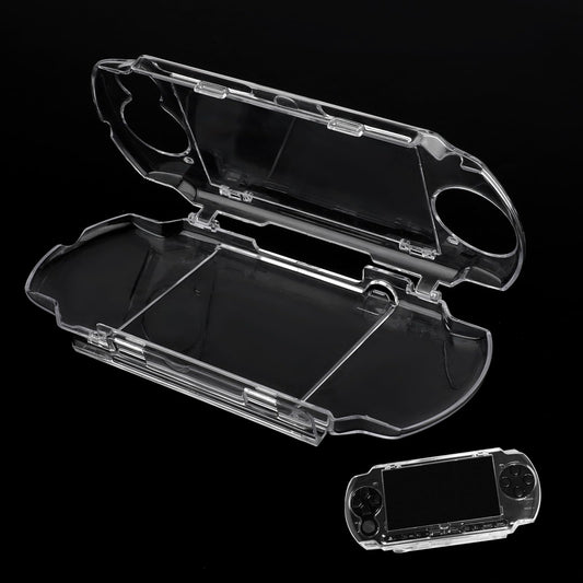 Hard Shell Case Cover Transparent Protective Case stone Clear Shockproof and Scratch-Resistant Replacement Housing for PSP 2000 3000