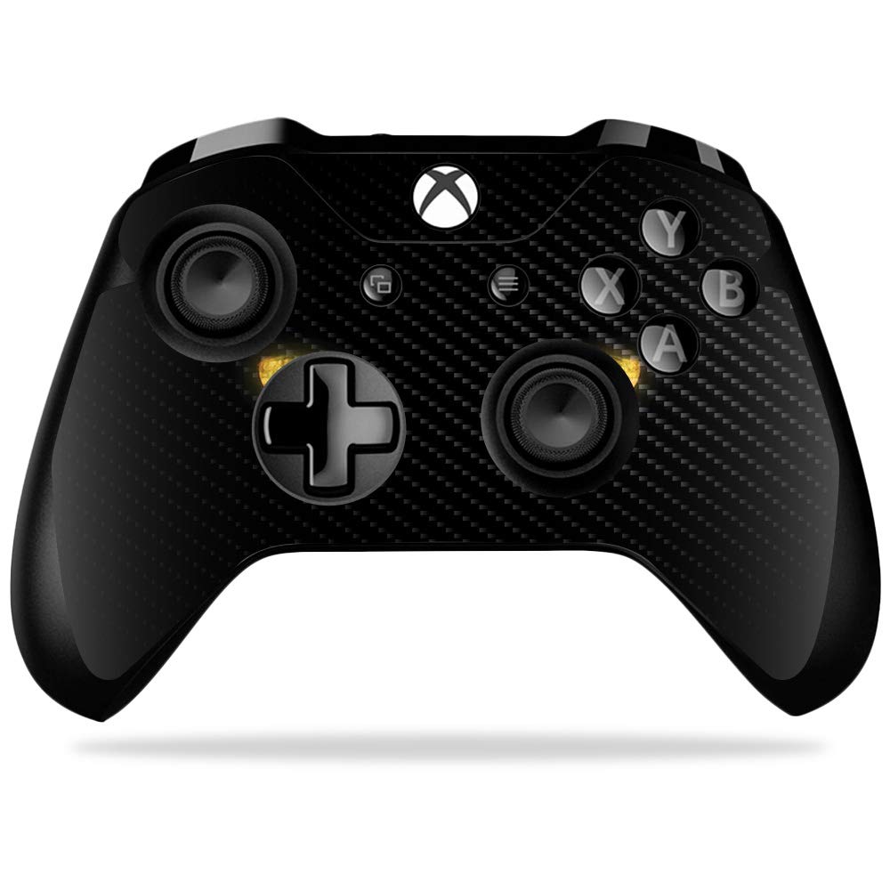 MightySkins Carbon Fiber Skin for Microsoft Xbox One X Controller - Cat Eyes | Protective  Durable Textured Carbon Fiber Finish | Easy to Apply  Remove  and Change Styles | Made in The USA