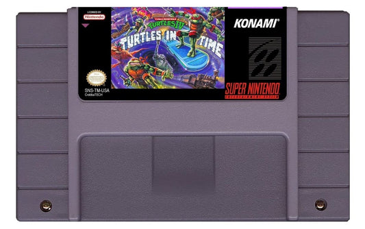 Nintendo Teenage Mutant Ninja Turtles IV: Turtles in Time (Renewed) - Classic Action Game for Retro Gaming Enthusiasts
