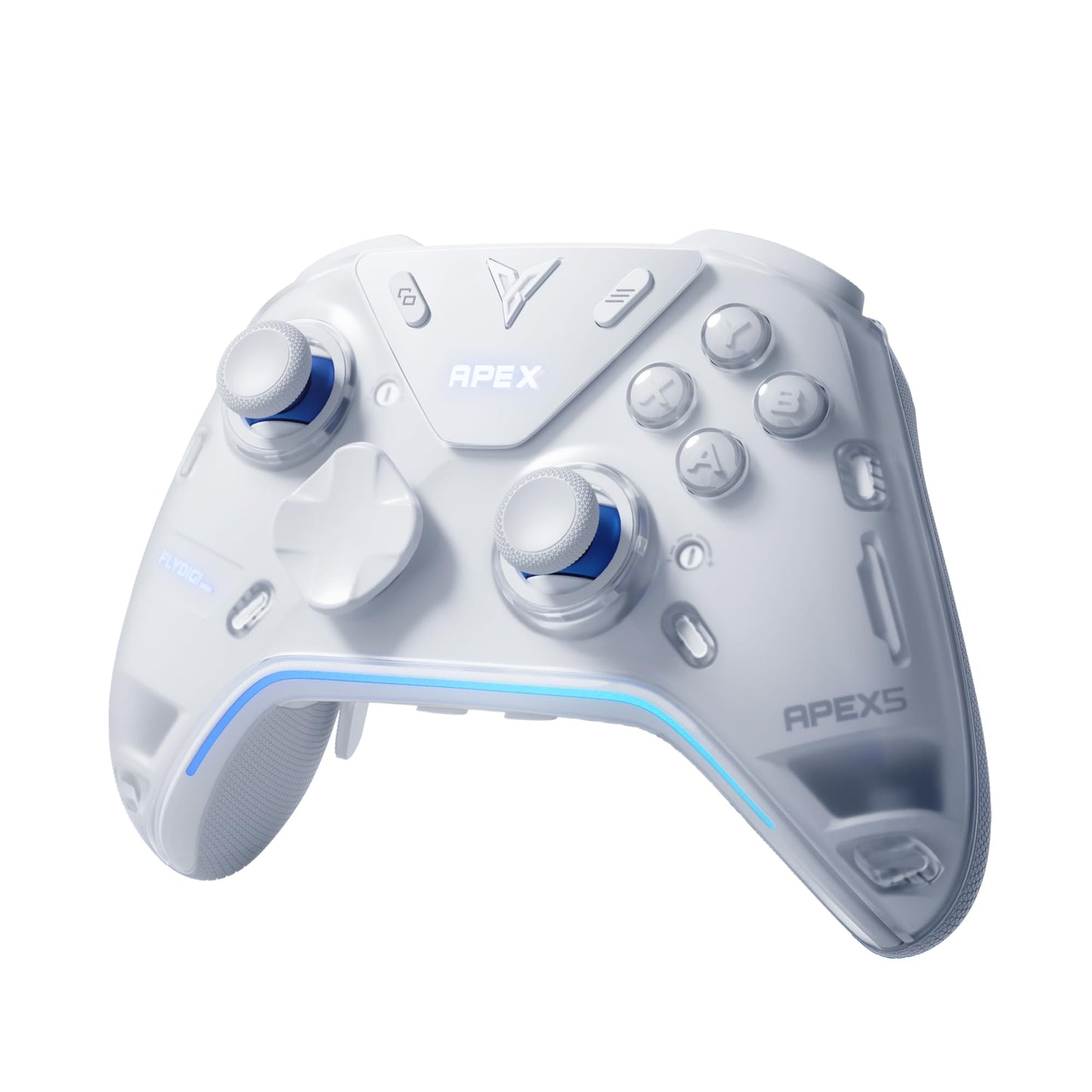 FLYDIGI Apex 5 Wireless PC Controller  Forceflex Joystick 2.0  ForceAdapt Trigger  3ms Ultra-Low Latency  RGB Light Bar  Full-Color LCD Display 1500mAh Battery PC/NS/Android/TV