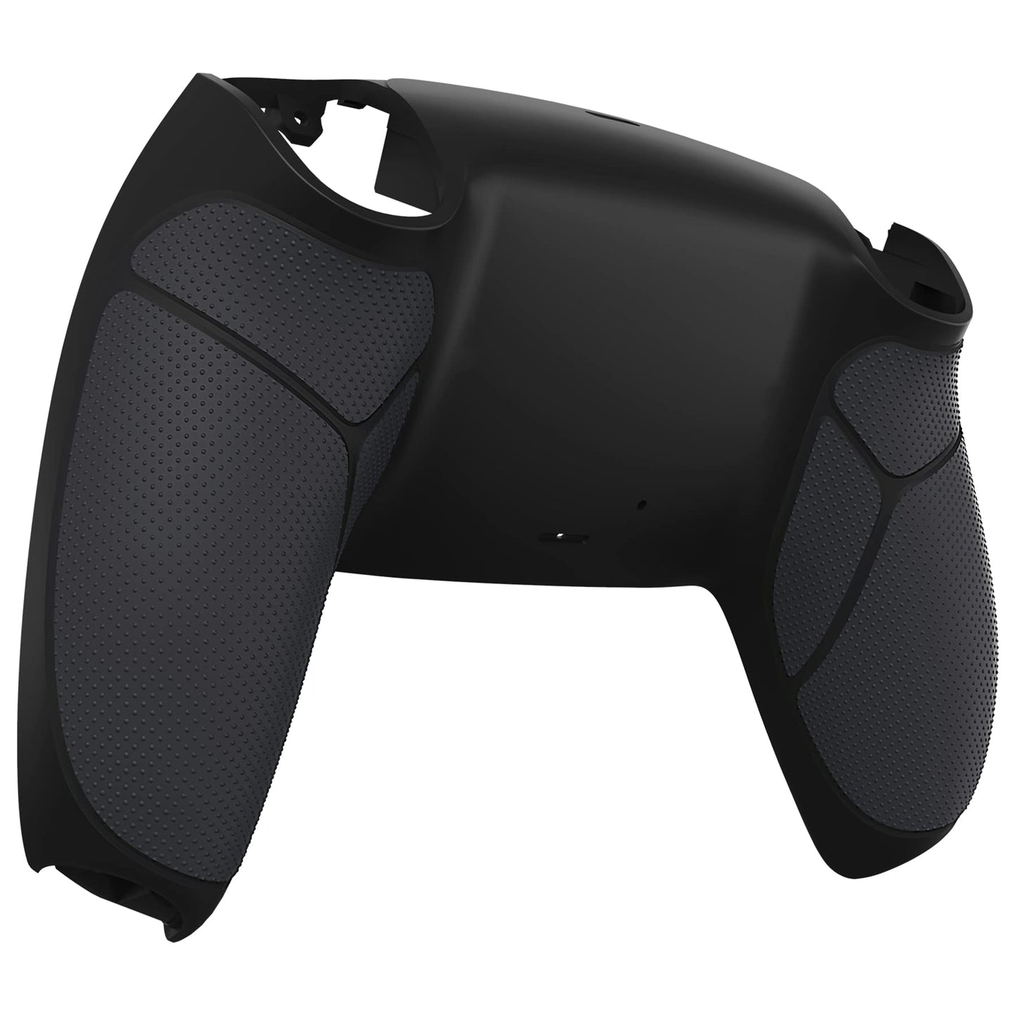 eXtremeRate PS5 Controller Back Shell Cover - Rubberized Black, Model DPFU6001, Custom Performance Grip Replacement
