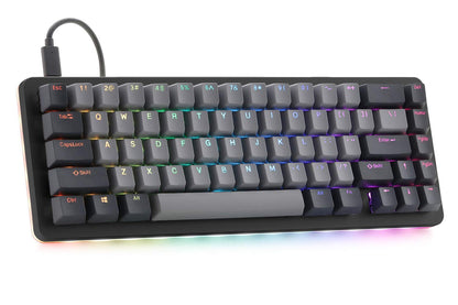 DROP ALT 65% Mechanical Gaming Keyboard - Hot-Swap Switches, RGB LED, Aluminum Frame, Black, Model MDX-31827-10