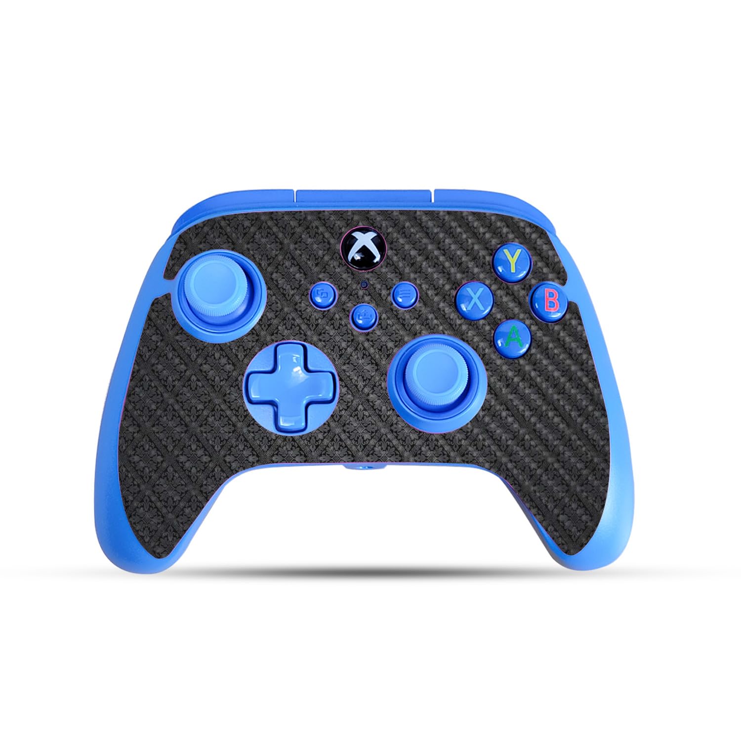 Carbon Fiber Gaming Skin Compatible With PowerA Xbox Series X|S Enhanced Wired Controller - Glamorous - Premium 3M Vinyl Protective Wrap Decal Cover - Easy To Apply | Crafted in the USA by MightySkins