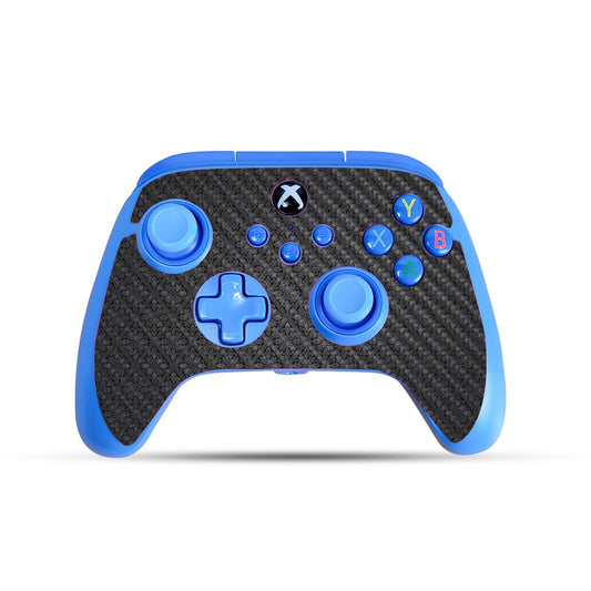 Carbon Fiber Gaming Skin Compatible With PowerA Xbox Series X|S Enhanced Wired Controller - Glamorous - Premium 3M Vinyl Protective Wrap Decal Cover - Easy To Apply | Crafted in the USA by MightySkins