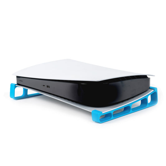 Glistco Skates - Horizontal Stand Compatible with PS5 - Digital Edition (Blue)