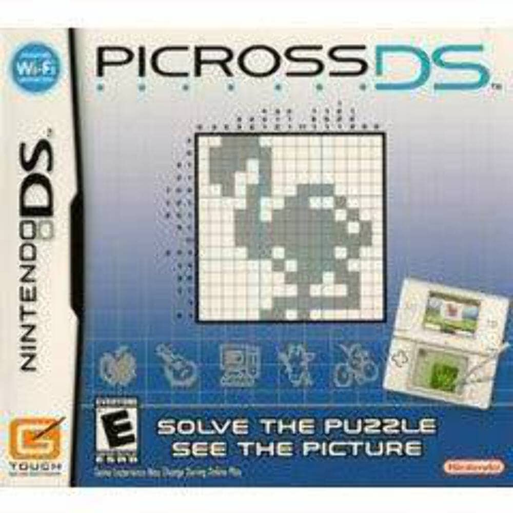 Nintendo Picross DS - Puzzle Game for Nintendo DS Console, Model SG_B000P2XJ92