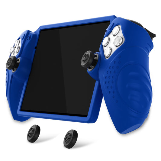 PlayVital Design for PS Portal Cover  Guardian Edition Silicone Protective Case for PS Portal Remote Player with Thumb Grips - Shockproof  Anti-Slip Grip Accessories - Blue