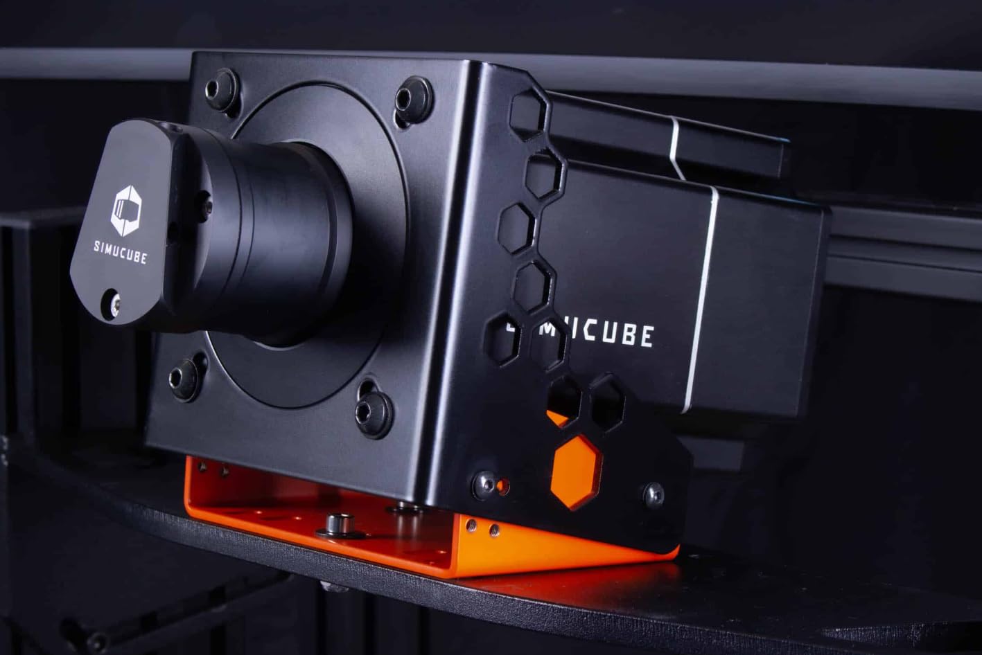 SIMUCUBE Heavy-Duty Steel Mount for 2 Wheelbases & Direct Drive FFB Bases - Black, Model SCMOUNT