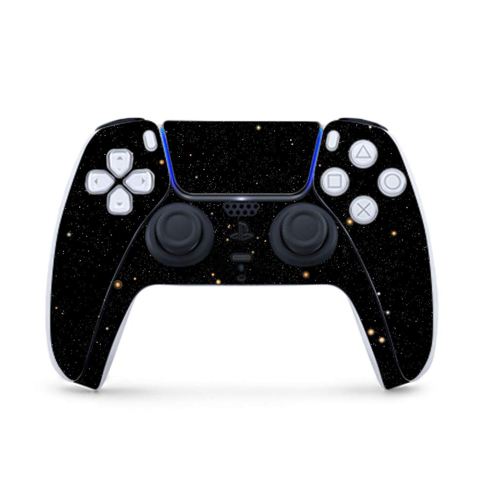MightySkins Gaming Skin for PS5 / Playstation 5 Controller - Deep Space | Protective Viny wrap | Easy to Apply and Change Style | Made in The USA