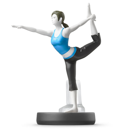 Nintendo Wii Fit Trainer amiibo - Japan Import, Super Smash Bros Series, Plastic, Model 4902370522327, Color: Wii Fit Trainer