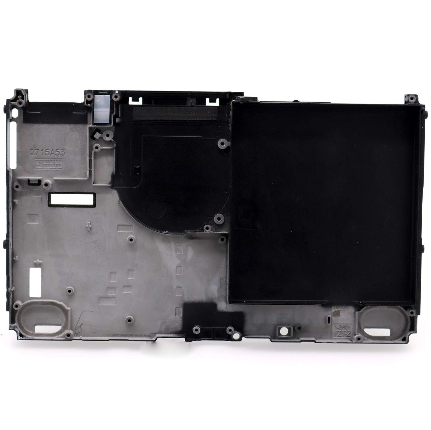 Deal4GO Replacement Midframe Housing Bezel for Nintendo Switch - Black, Model F16T-1