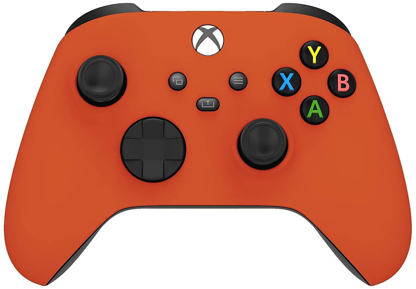 Custom Controllerzz Wireless Controller for Xbox Series X/S & One - Soft Touch Feel - X/S Orange