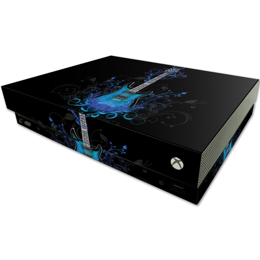 MIGHTY SKINS Vinyl Decal Skin for Microsoft One X Console - Guitar Design, Easy to Apply & Remove, Durable Protection, Made in USA