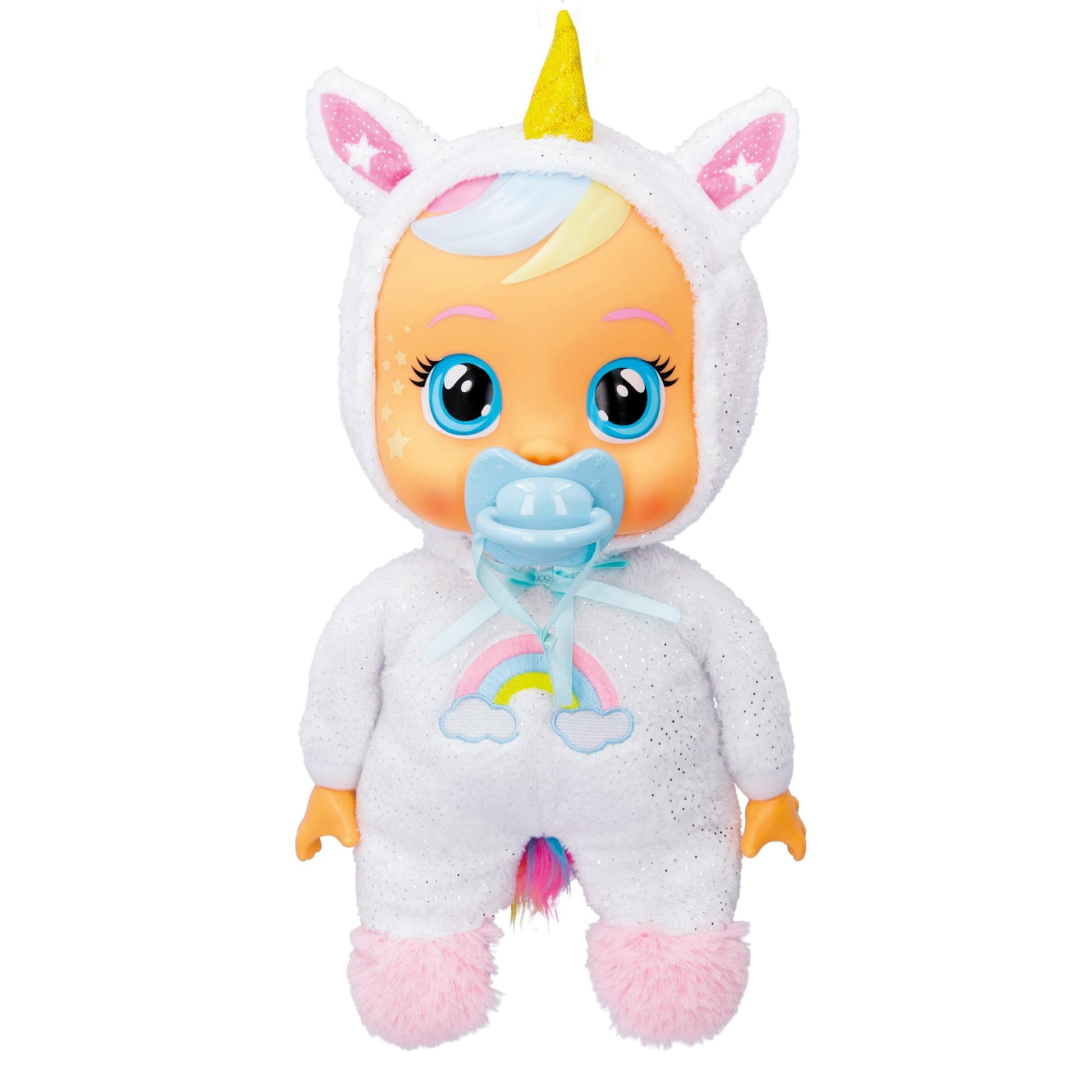 Cry Babies Goodnight Dreamy Sleepy Time Baby Doll, LED Lights, Multicolor, Ages 18M+, Model 914124, Plastic