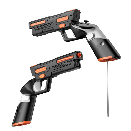 APEXINNO VR Gun Stock Cover for Meta Quest 3 & Quest 3S Controllers  P-istol Grips for Oculus Quest 3/3S  Enhanced FPS Game Feel with Realistic Holding  Handle Shell Case Protector