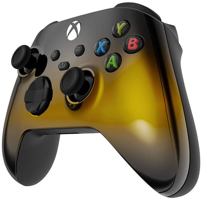 Custom Controllerzz Wireless Controller for Xbox Series X/S & One - Soft Touch Feel - X/S Gold Fade Finish