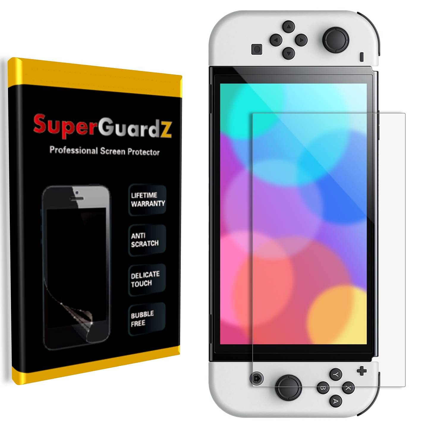 [3-Pack] for Nintendo Switch OLED (2021) Screen Protector - SuperGuardZ  Anti-Glare  Matte  Anti-Fingerprint  Anti-Bubble