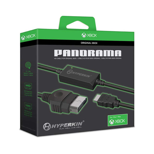 Hyperkin Panorama HD Cable for Original Xbox - Black, Officially Licensed, Model M07324