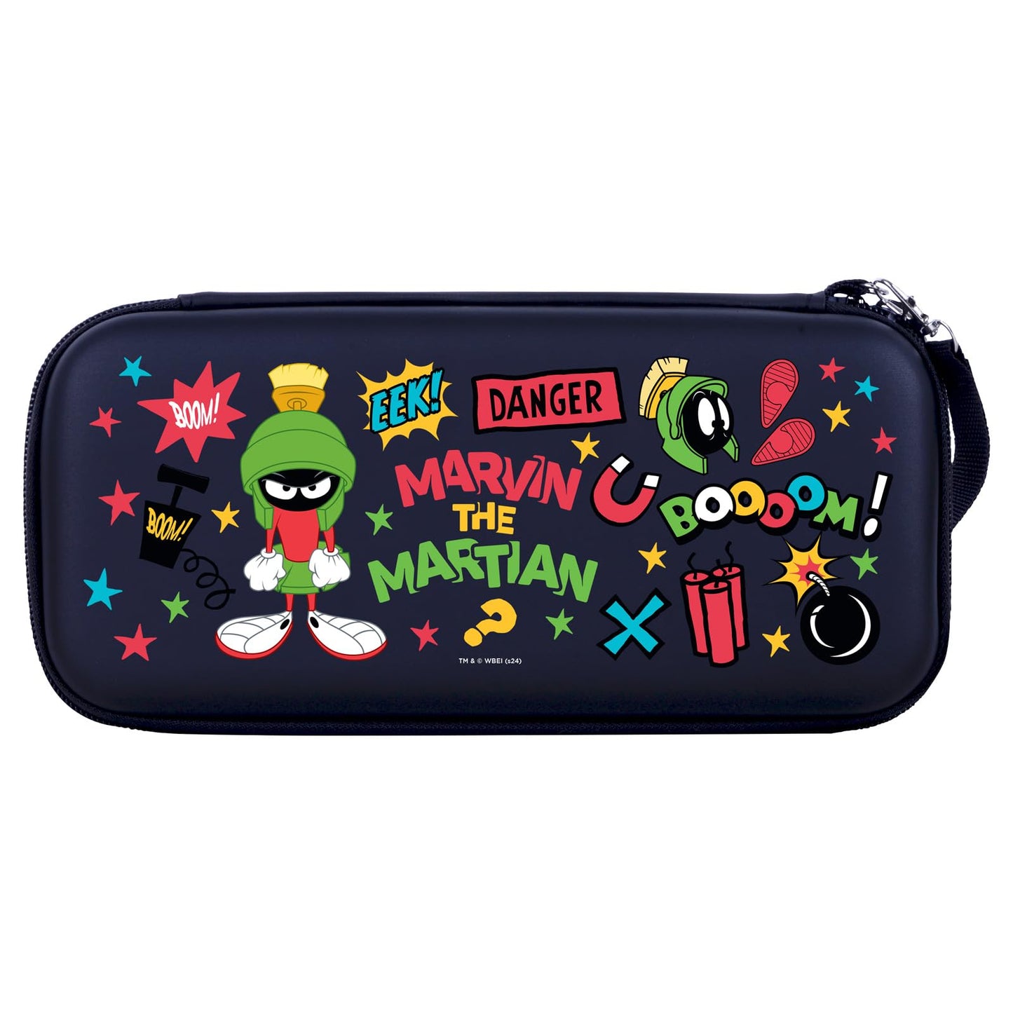 Head Case Designs Officially Licensed Looney Tunes Marvin The Martian Character Icons Hard Storage Travel Carry Case Compatible With Nintendo Switch