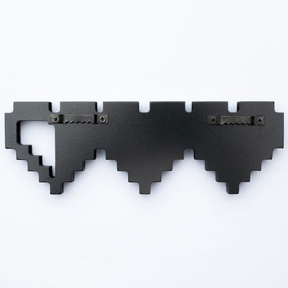 INSOVITA Gaming Logo Sign - Retro Gaming Wall Decor, Rustic Wood, 7.9"x2.6", Black/Red, Model: insovita_zelda