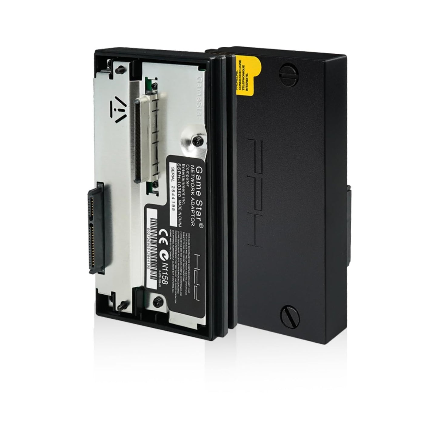 BITFUNX PS2 Hard Drive Adapter - Supports Up to 2TB Storage for Game Backups/Homebrew, SATA Interface & Network Adapter for 2.5/