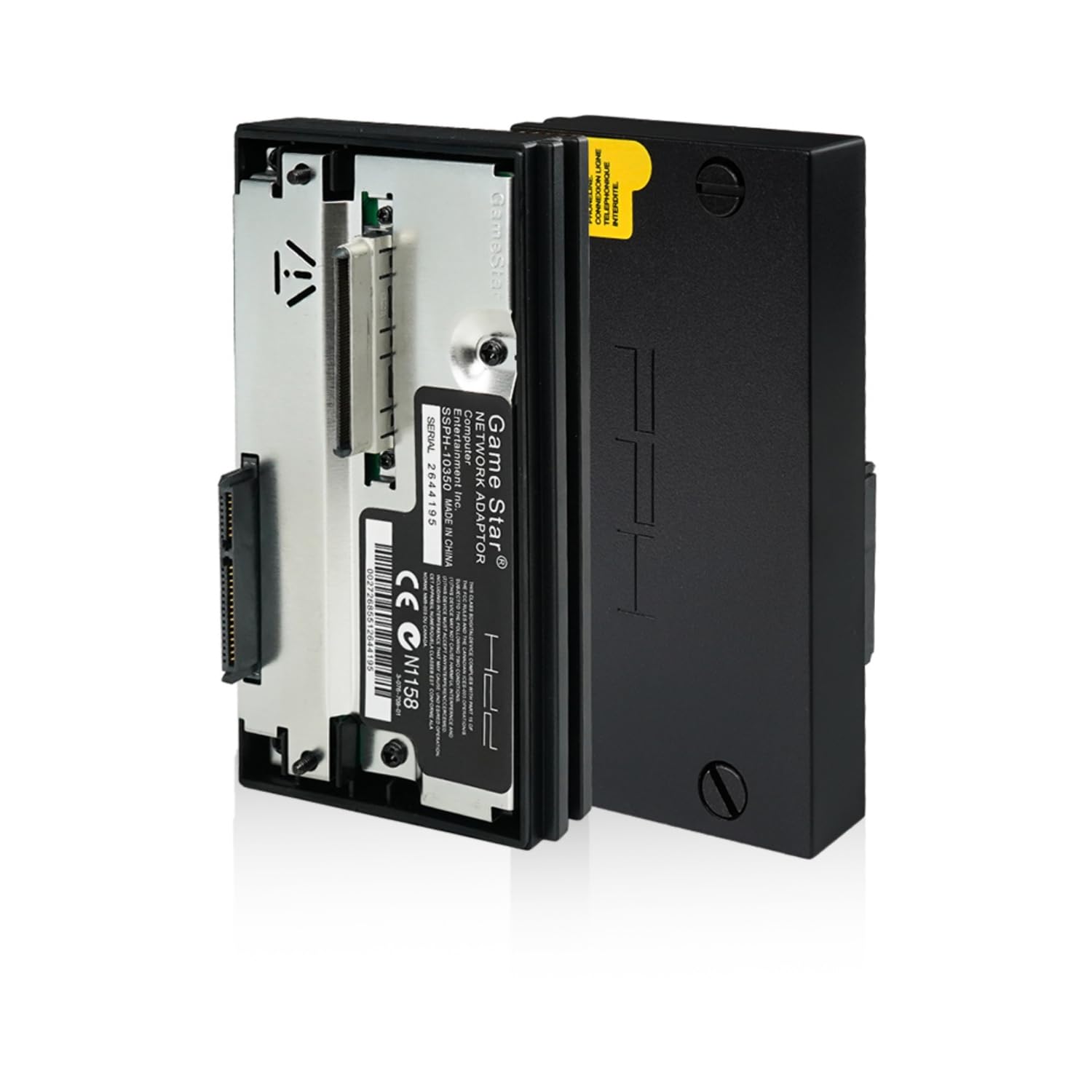 BITFUNX PS2 Hard Drive Adapter - Supports Up to 2TB Storage for Game Backups/Homebrew, SATA Interface & Network Adapter for 2.5/