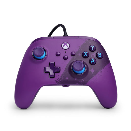 PowerA Advantage Wired Controller for Xbox Series X|S - Celestial Purple  gamepad  hall effect thumbsticks  gaming controller  USB-C  Works with Xbox One  Officially Licensed