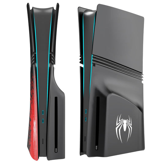ElitePlay Spider PS5 Pro Disc Faceplates Cover Case Replacement for Playstation 5 Pro Model Disc Edition