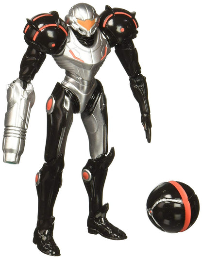 World of Nintendo Samus Action Figure, 4" Blue, Model 38598, Metroid Prime 3 Collectible