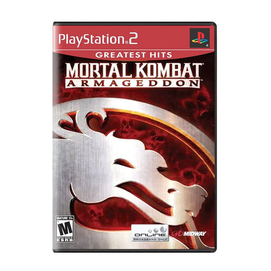 WARNER BROS Mortal Kombat Armageddon - PS2 Game, 1 Pack, Black, Model 031719269358
