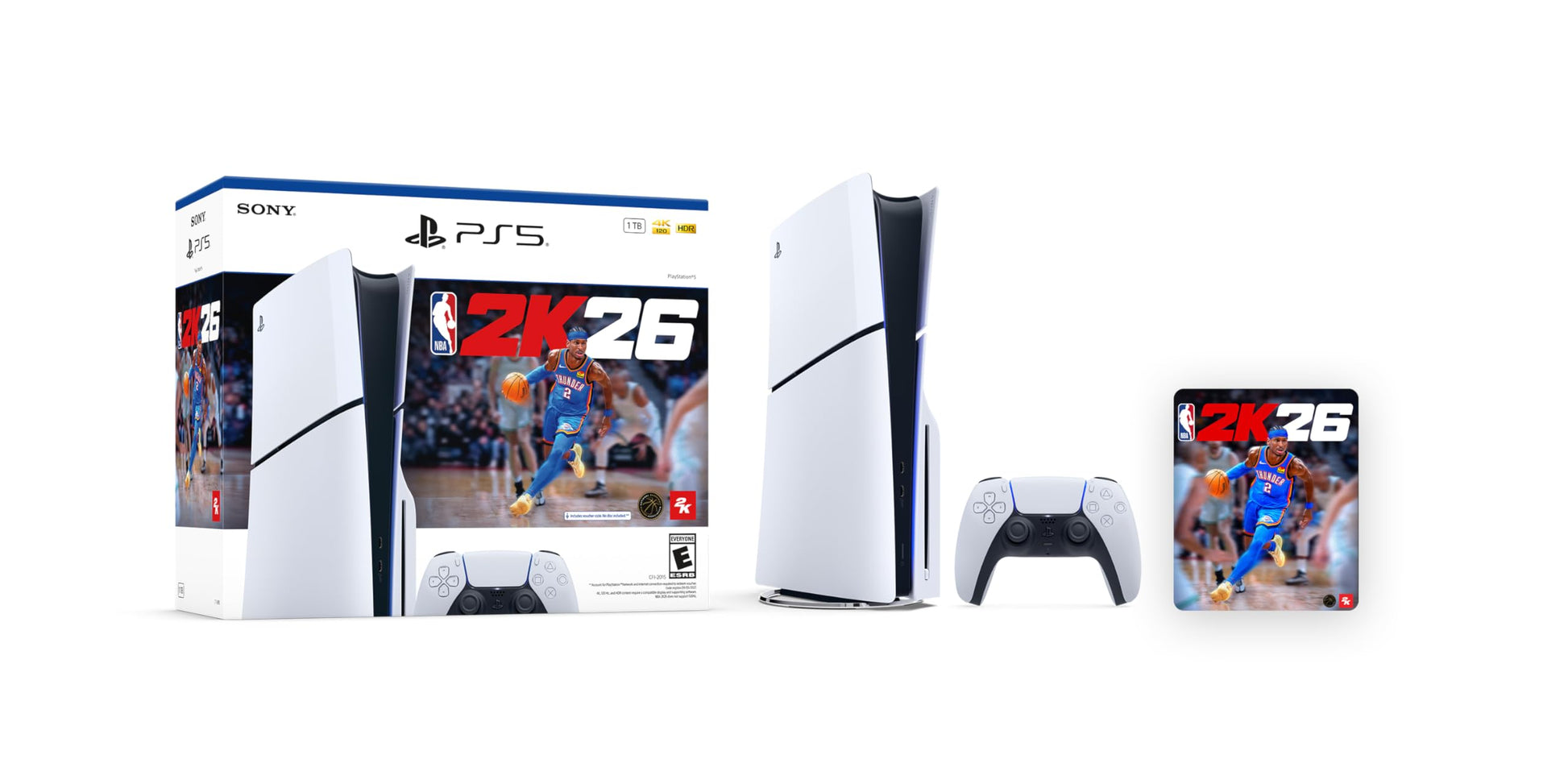 PlayStation 5 Console - NBA 2K26 Bundle (model group)