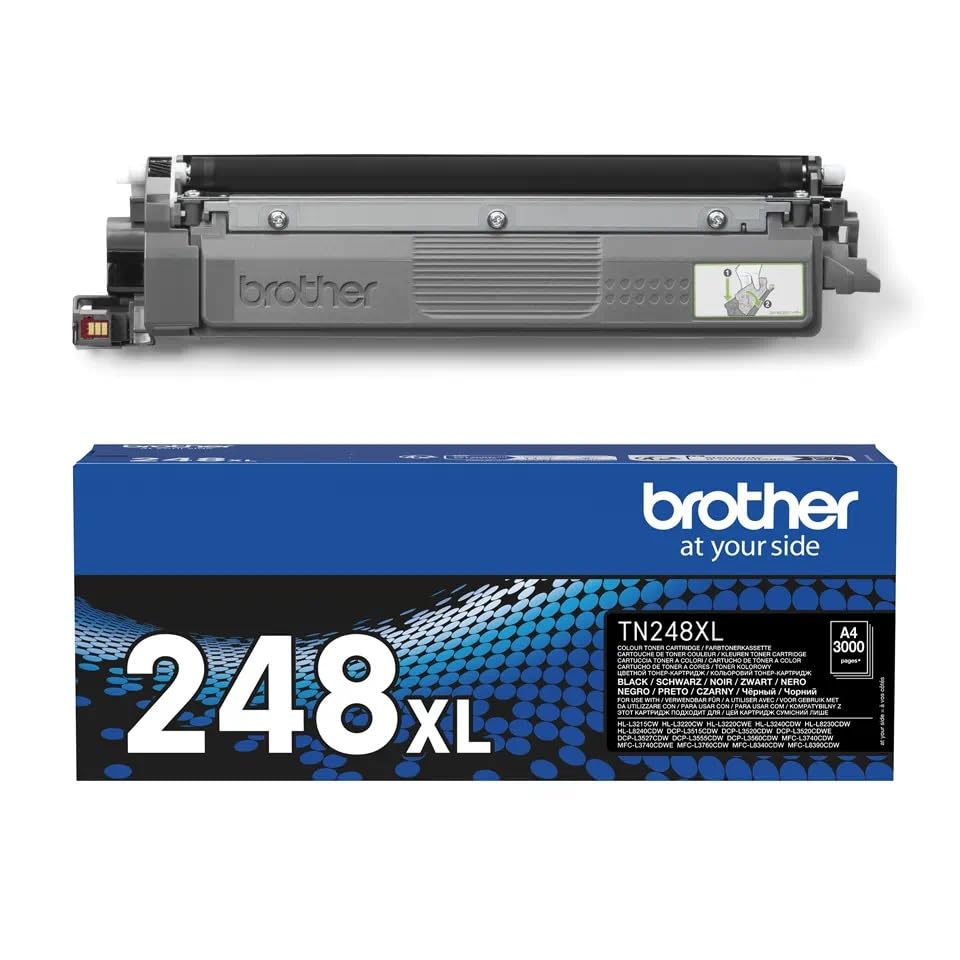 Brother TN-248XLBK Original Black Toner Cartridge - Standard Size, 1 Piece