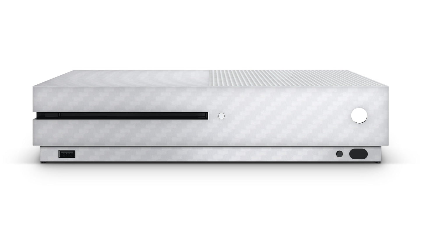 giZmoZ n gadgetZ GNG Carb Console Skin Decal + 2 Controller Skins for Xbox One S - White