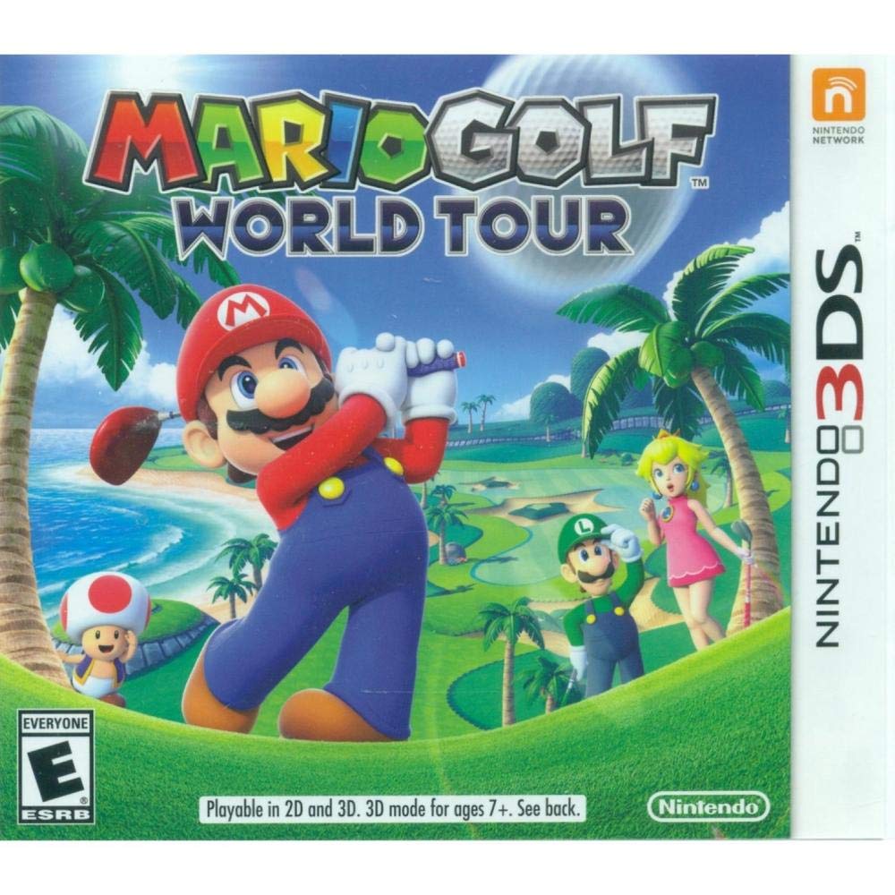 Nintendo Mario Golf: World Tour - Model CTRPAJ3E - Exciting Golfing Adventure for Nintendo 3DS