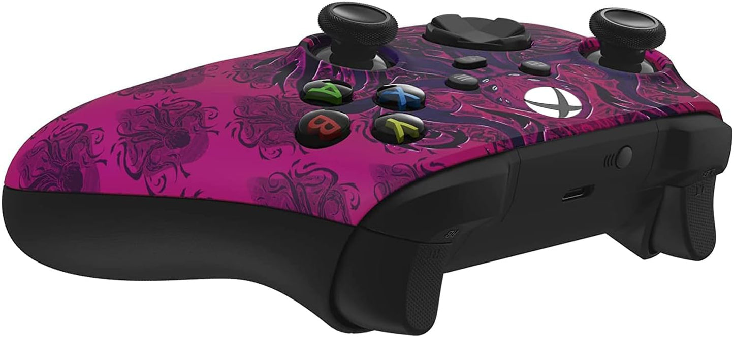 Custom Controllerzz Wireless Controller for Xbox Series X/S - Soft Touch Feel, X/S Purple Monster