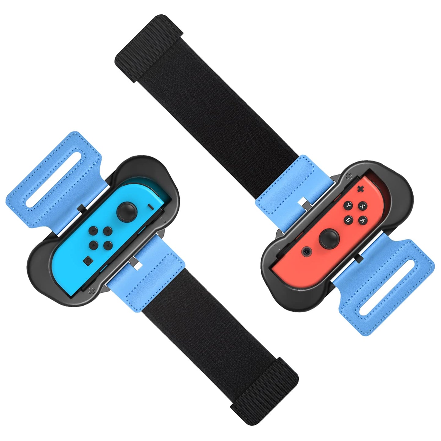 MENEEA Wrist Strap Compatible with Just Dance 2026 2025 2024 2023/for Zumba Burn It Up Adjustable Wrist Bands for Nintendo Switch & OLED Model for Joy-Cons Two Size for Adults & Children 2 Pack