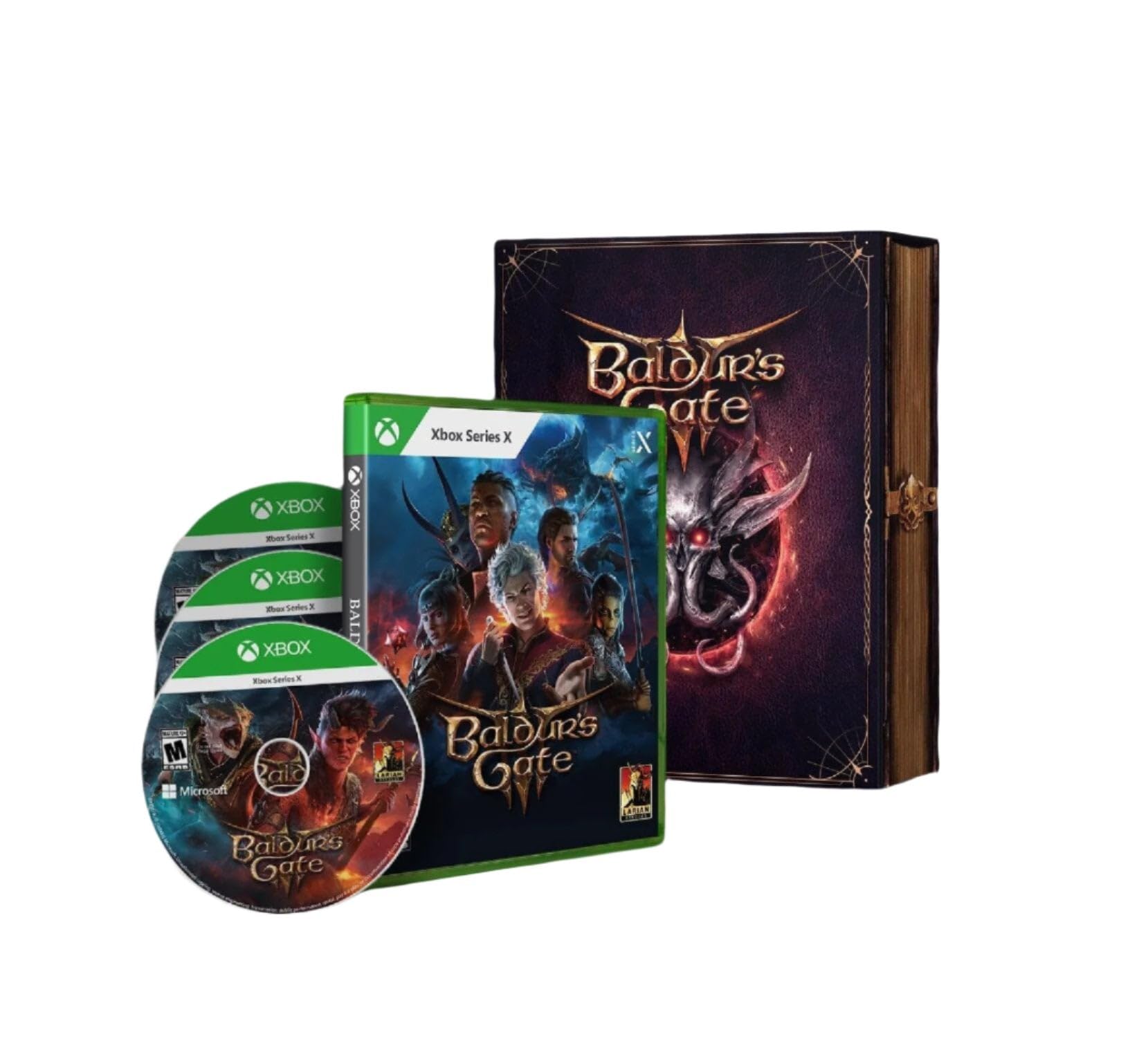 Baldurs Gate 3 Deluxe Edition for Xbox Series X  Stickers  Soundtrack