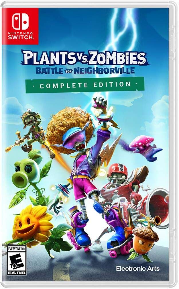 Electronic Arts Plants Vs Zombies Battle for Neighborville Complete Edition - Nintendo Switch, Model 37720, White Color