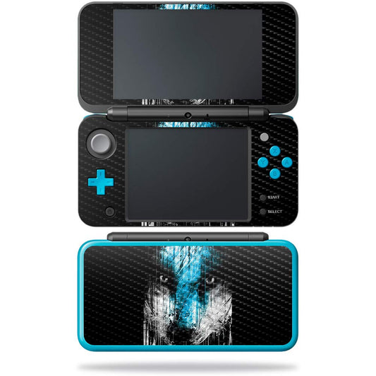 MightySkins Carbon Fiber Skin for Nintendo New 2DS XL - Tau Kappa Epsilon Americana | Protective  Durable Textured Carbon Fiber Finish | Easy to Apply  Remove  and Change Styles | Made in The USA