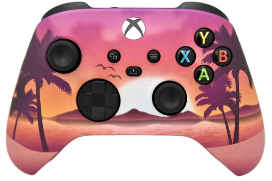 ProControllers LLC Wireless Custom Controller Compatible with PC  Windows 10+  Series X/S & One (Series X/S Tropical Paradise)