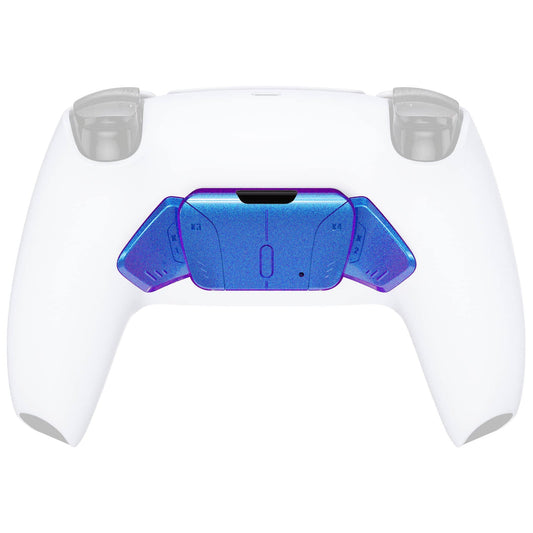 eXtremeRate Chameleon Purple Blue Replacement Redesigned K1 K2 K3 K4 Back Buttons Housing Shell for PS5 Controller RISE4 Remap Kit - Controller & RISE4 Remap Board NOT Included
